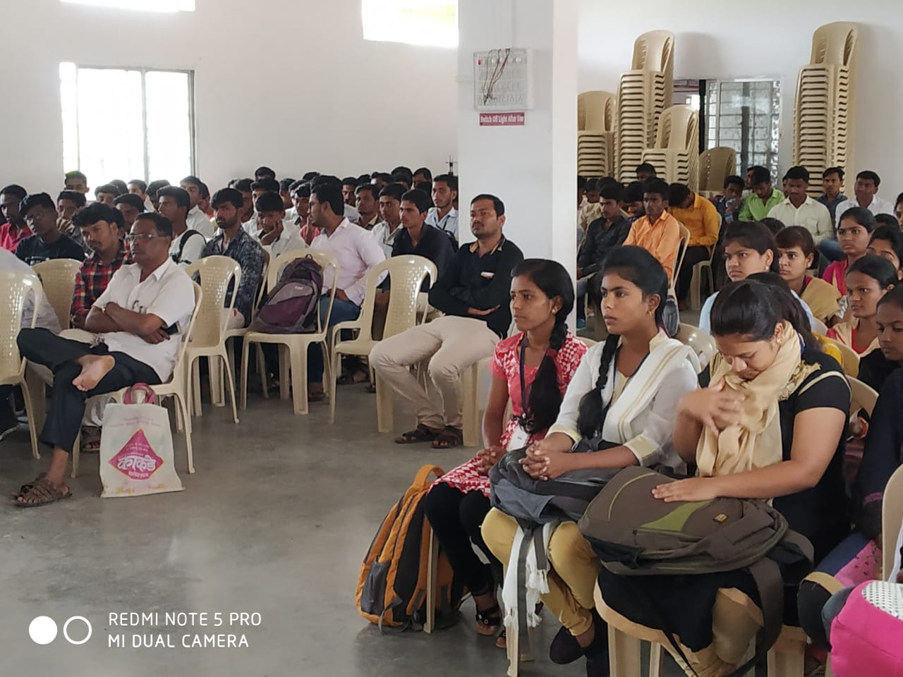 Faculty delivering presentation during academic event