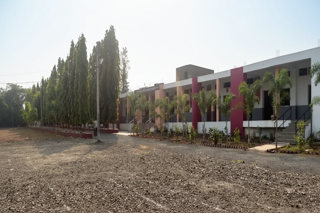 Exterior view of main college campus building