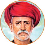 Portrait of Mahatma Jyotirao Phule